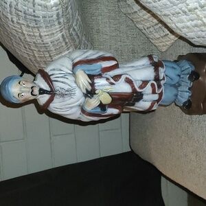 Vintage Asian ceramic 16 inches or taller statue